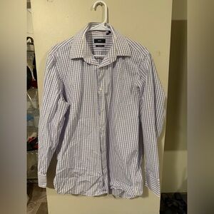 BOSS Hugo Boss Men's 16 32/33 Regular Fit Striped Dress Shirt